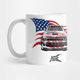 dodge challenger hellcat Mug